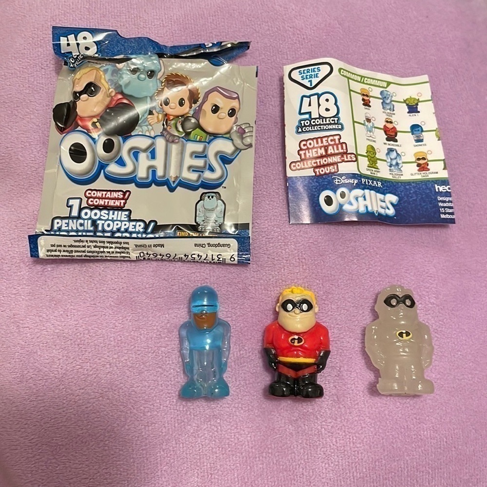 Set of 3 Incredibles Ooshies